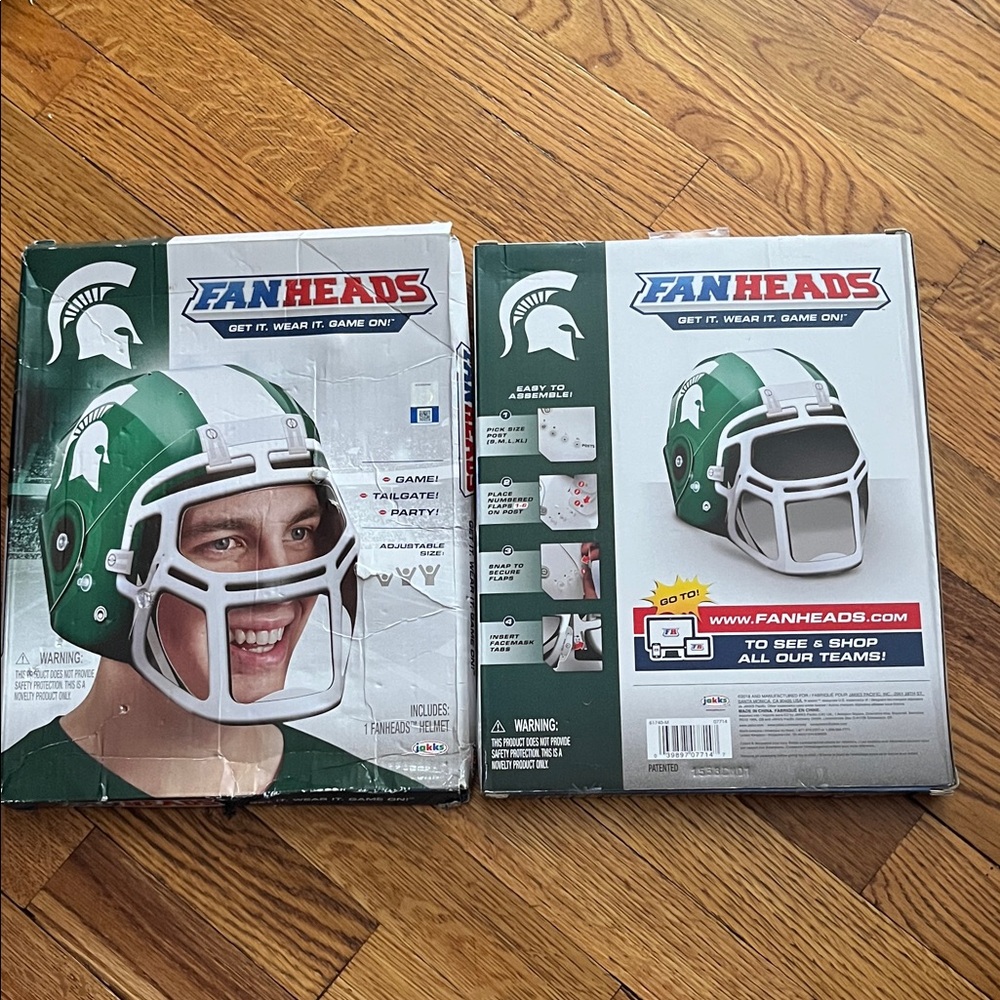FanHeads Michigan State Spartans Helmet
